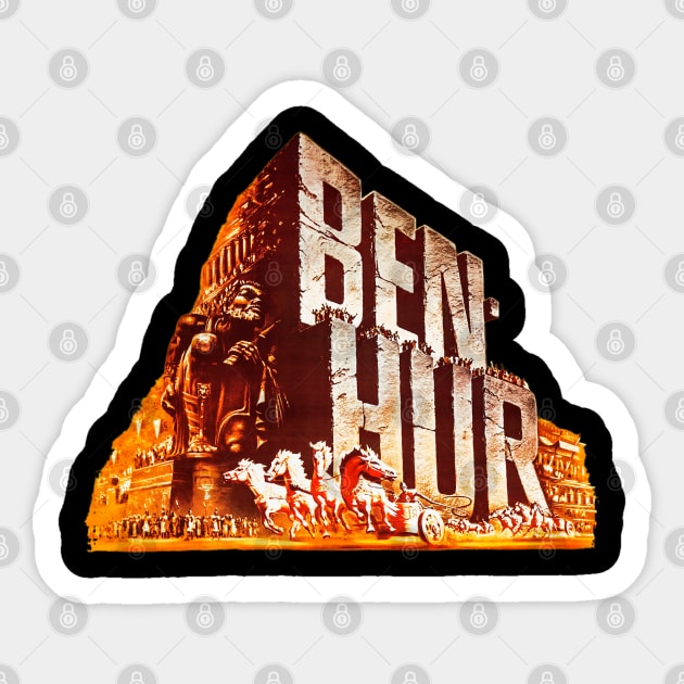 Ben-Hur 1959 Sticker by parashop